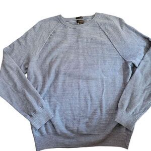 Men's Size Large Slim J.Crew Light Weight Sweater Light Blue